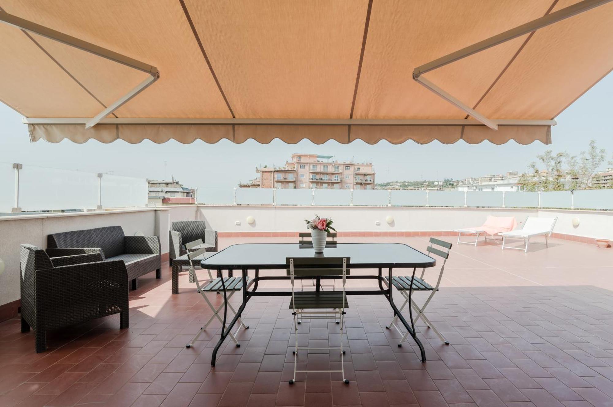 Catania Skyview Terrace: Your Urban Escape Exteriér fotografie