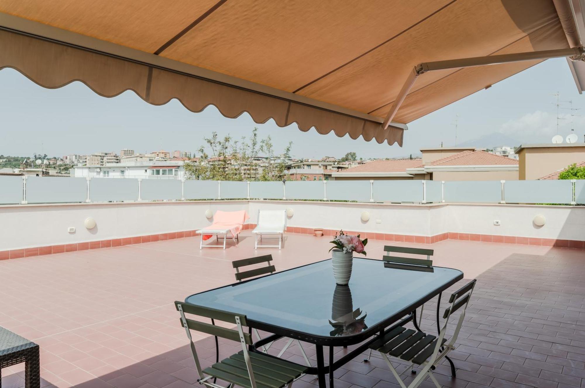 Catania Skyview Terrace: Your Urban Escape Exteriér fotografie